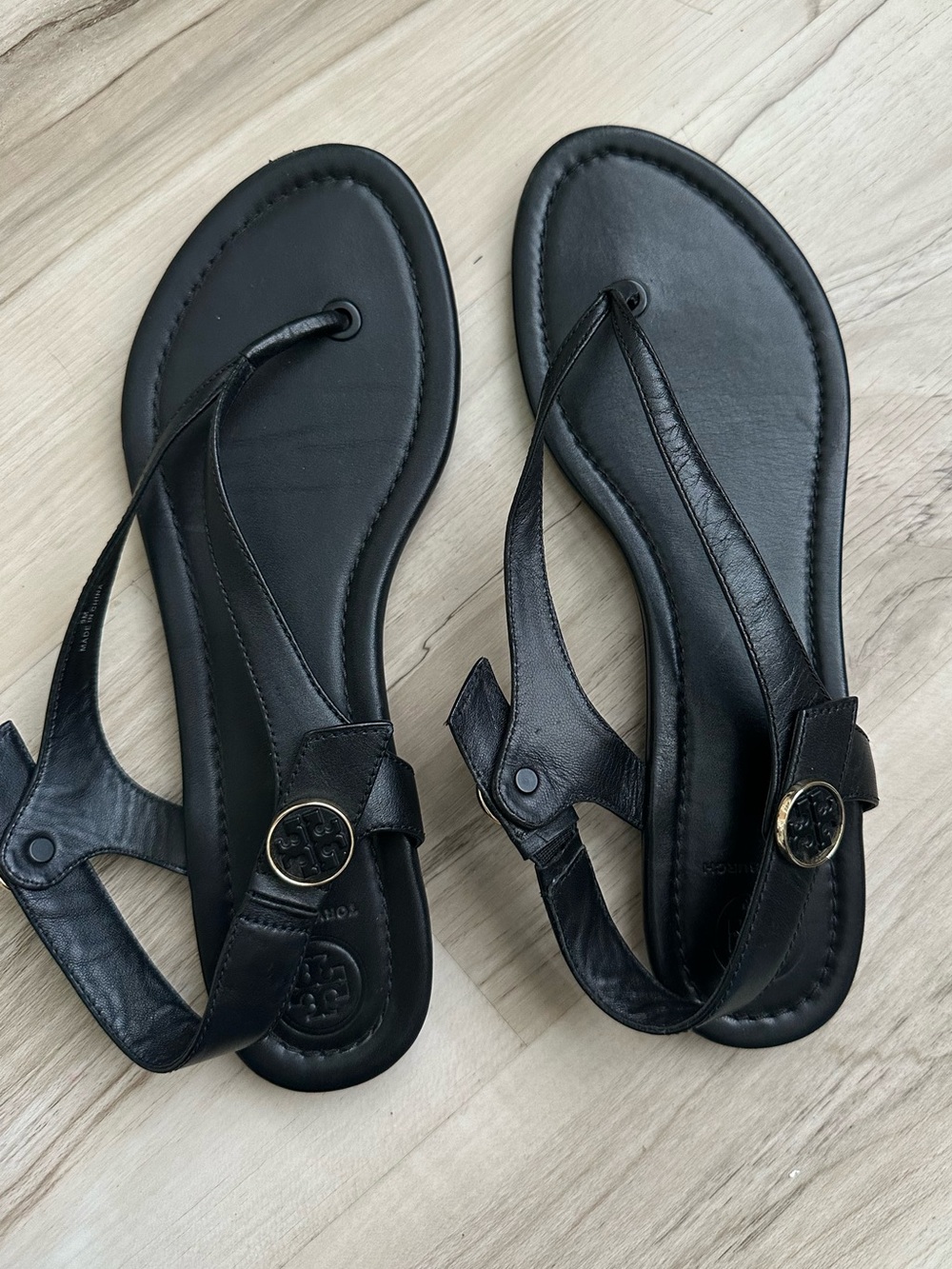 Tory Burch Black strap sandal